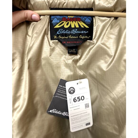 Eddie Bauer Men's 1936 Skyliner Model Down Jacket Size S - Picture 6 of 11